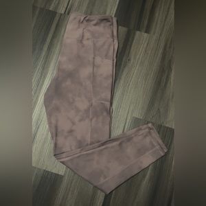 Maurice’s Pink & Purple Tie Dye Pocket Leggings L